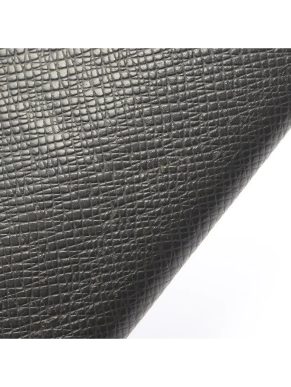 Louis Vuitton Bifold Wallet Porte Valle Carte Cles Taiga Ardoise Leather